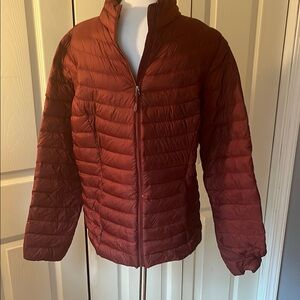 32 Degrees Brown Puffer Jacket Lightweight Insulated